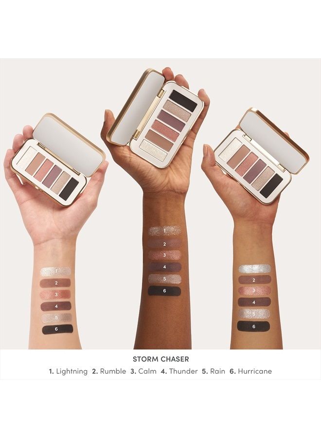 Jane Iredale PurePressed Eye Shadow Palette, Storm Chaser, 0.12 oz. - Image 4
