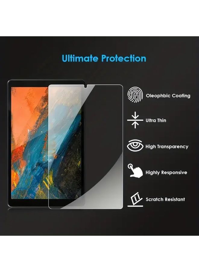 2 Pack Tempered Glass Screen Protector For Lenovo Tab M9 9 Inch 2023 9H Hardness HD Clear Scratch Resistant Bubble Free - Image 3