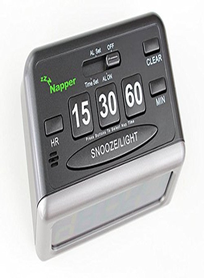 Napper Alarm Clock - Set your Own Nap Time! LCD Screen Display - Image 3