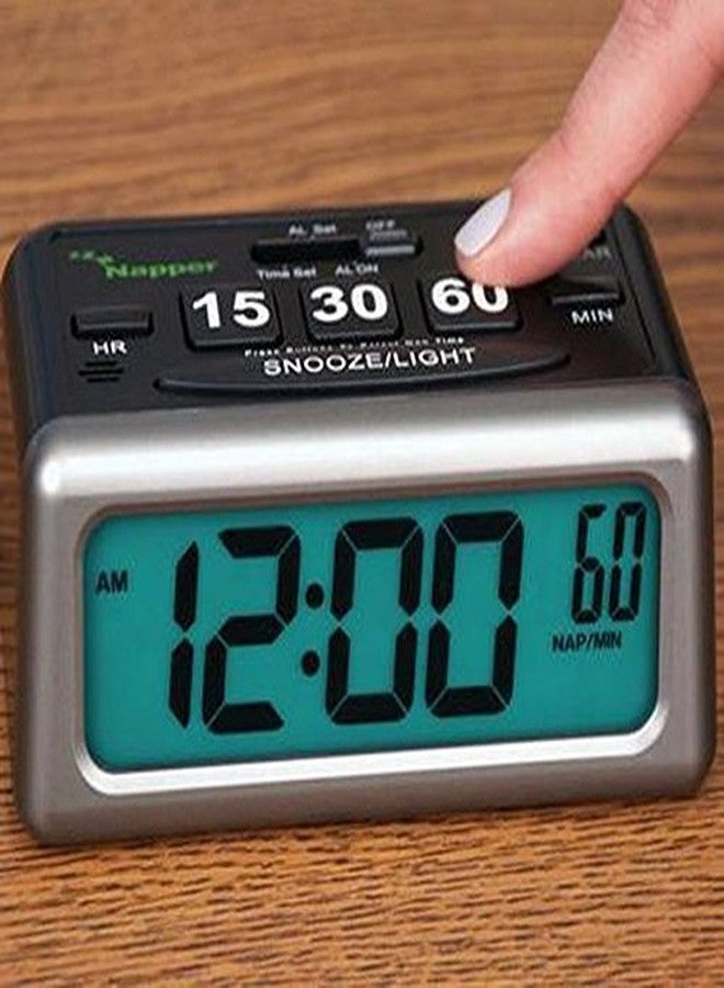 Napper Alarm Clock - Set your Own Nap Time! LCD Screen Display - Image 4