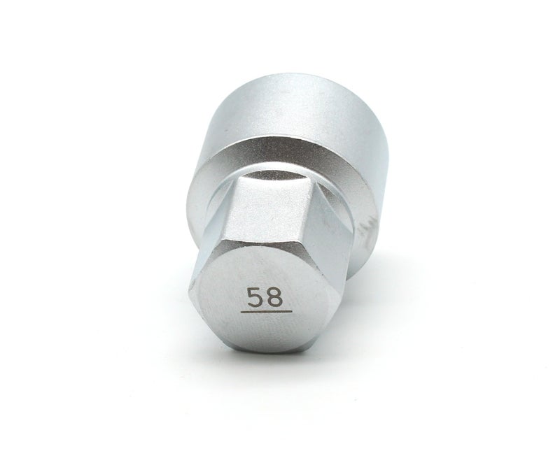 TEMO #58 Anti-Theft Wheel Lug Nut Removal Socket Key 3437 for Porsche - Image 2