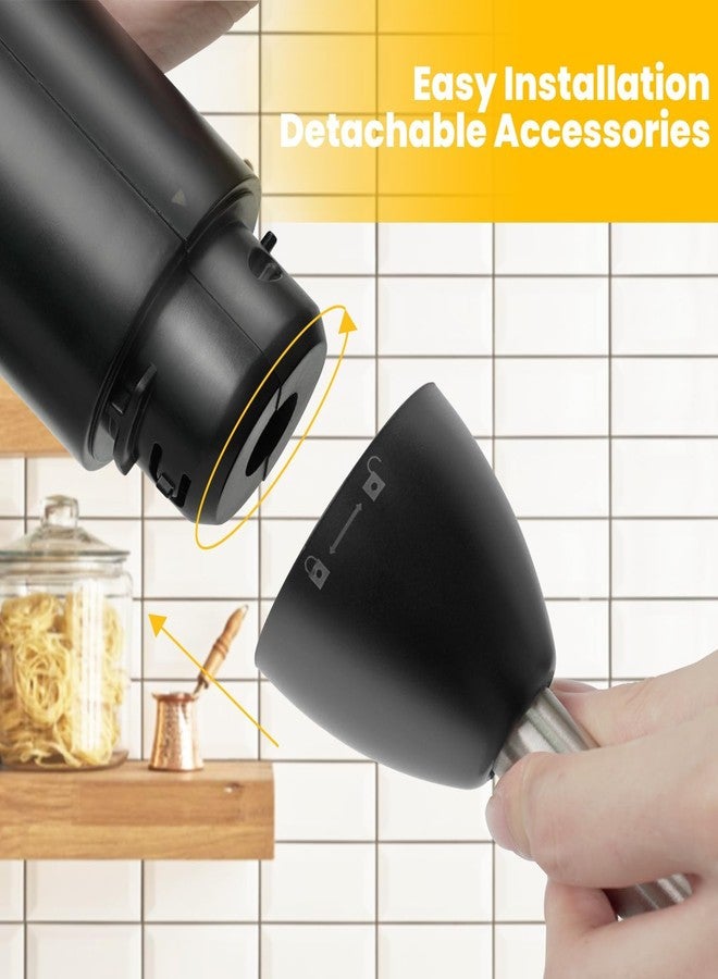TUMIDY Immersion Hand Blender Cordless, Rechargeable Hand Held Blender Stick, Perfect for Smoothies, Puree Baby Food & Soup - Image 5