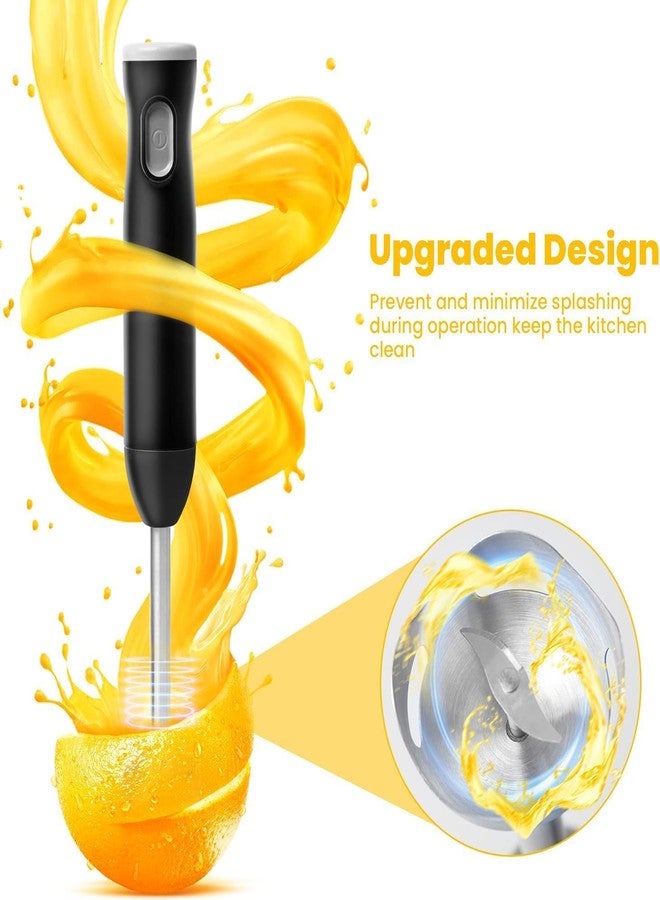 TUMIDY Immersion Hand Blender Cordless, Rechargeable Hand Held Blender Stick, Perfect for Smoothies, Puree Baby Food & Soup - Image 3