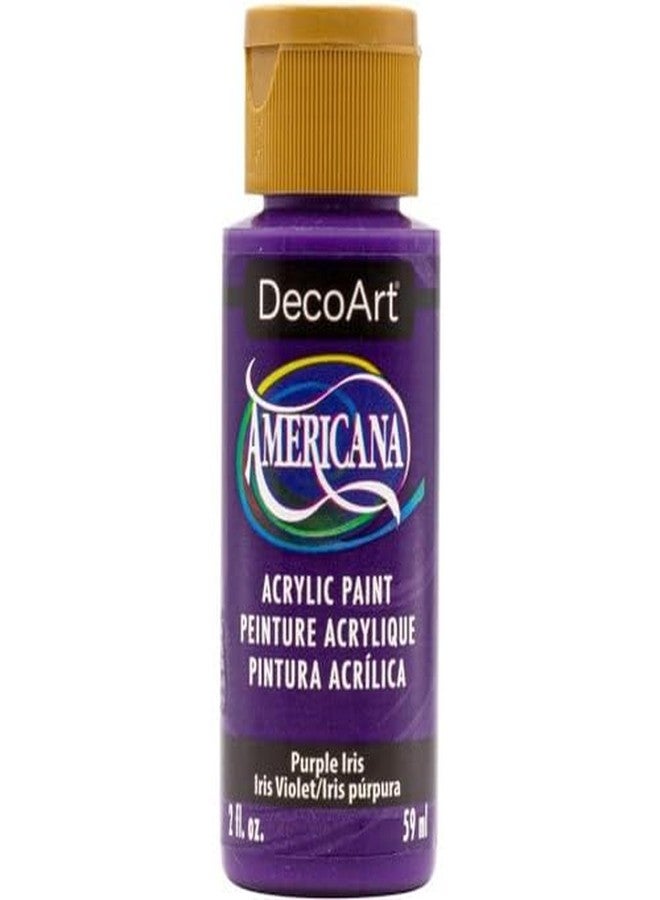 DecoArt Americana Acrylic Paint 2oz-Purple Iris - Image 1