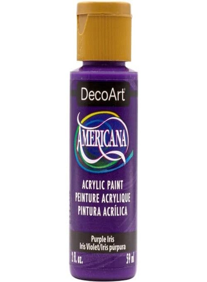 DecoArt Americana Acrylic Paint 2oz-Purple Iris - Image 2