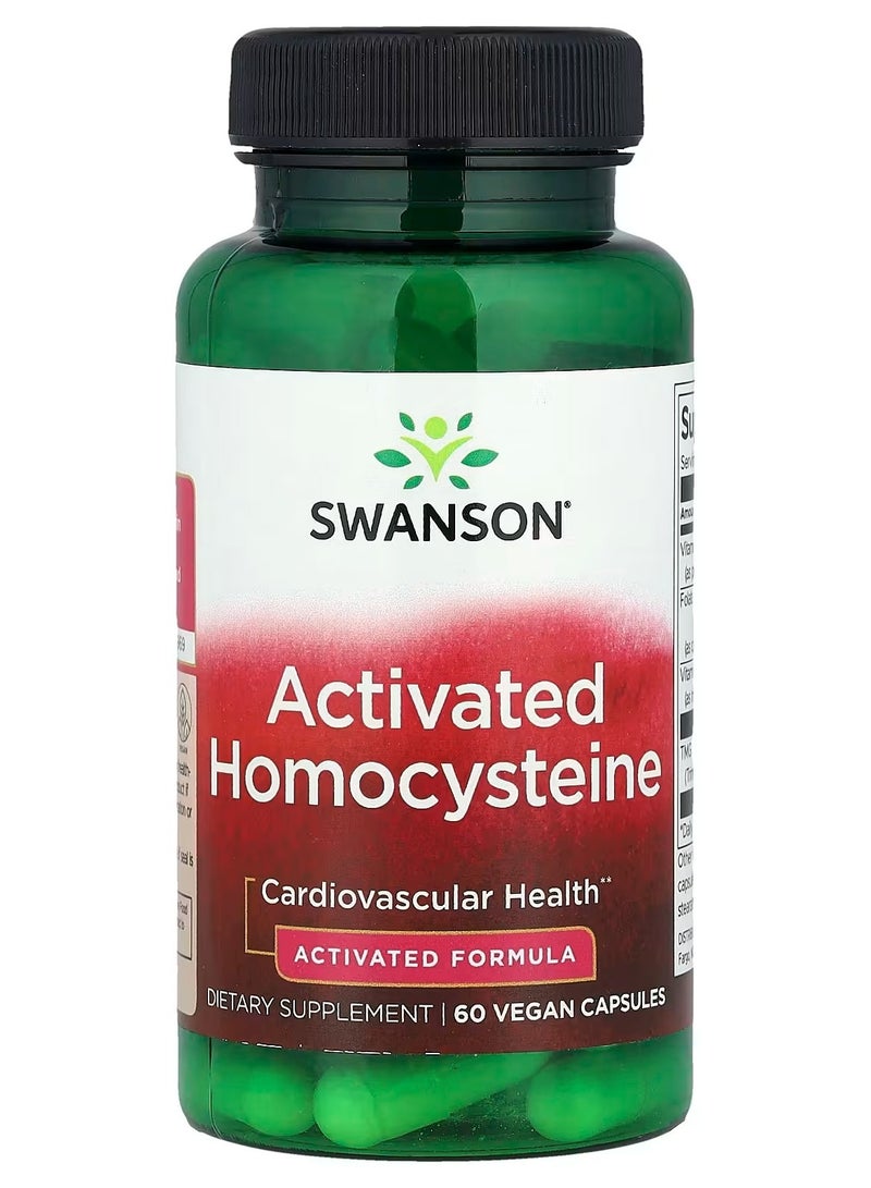 Swanson, Activated Homocysteine, 60 Vegan Capsules