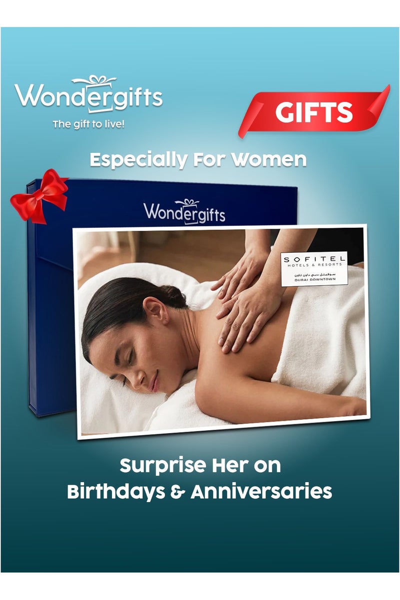Wondergifts 1-Hour Massage & 30-Minute Facial at Sofitel Spa Downtown | Spa Gift For Women | Birthday Gift For Her, Him or Couples - Image 1