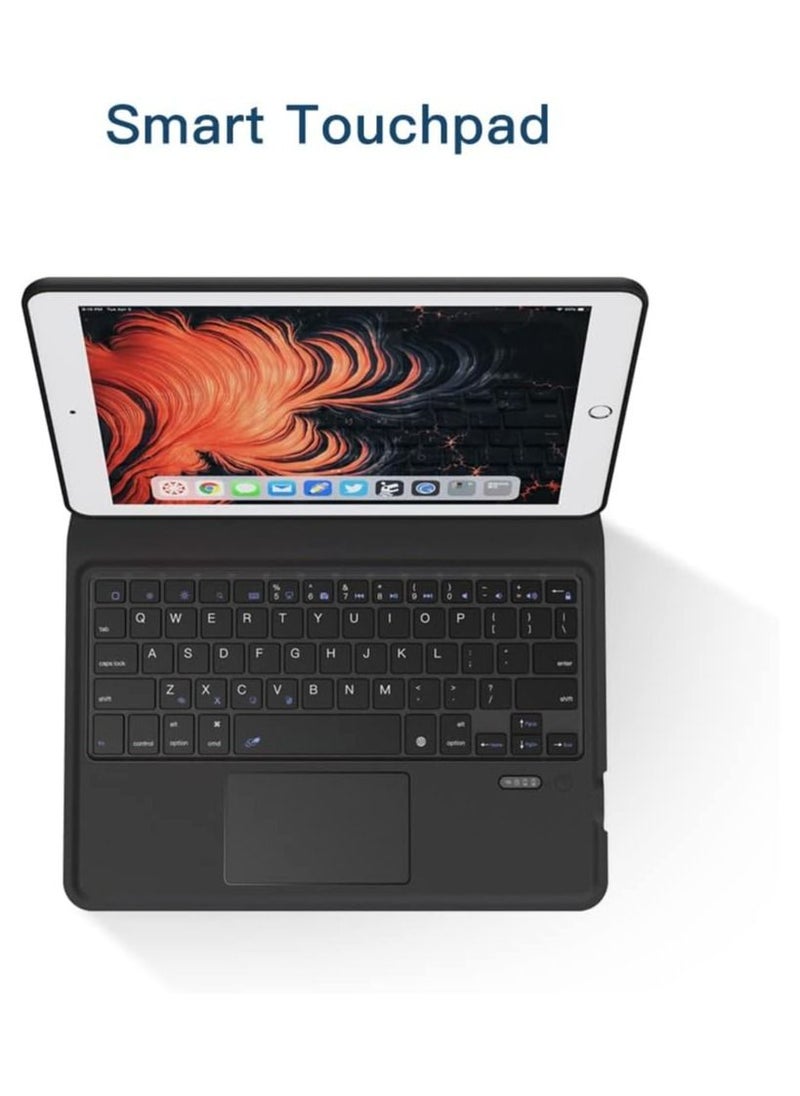 iPad Keyboard Case with Trackpad for iPad Pro 11 inch 2018 2020 Air 4 10.9 inch,iPad Wireless Bluetooth Keyboard Case with Pencil Holder