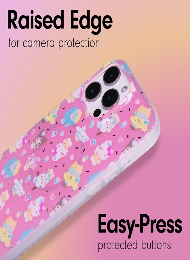 سونيكس جراب Sonix x Sanrio لهاتف iPhone 16 Pro | متوافق مع MagSafe | تم اختباره ضد السقوط من ارتفاع 3 أمتار | صالون آيس كريم هيلو كيتي وأصدقائها - Image 5