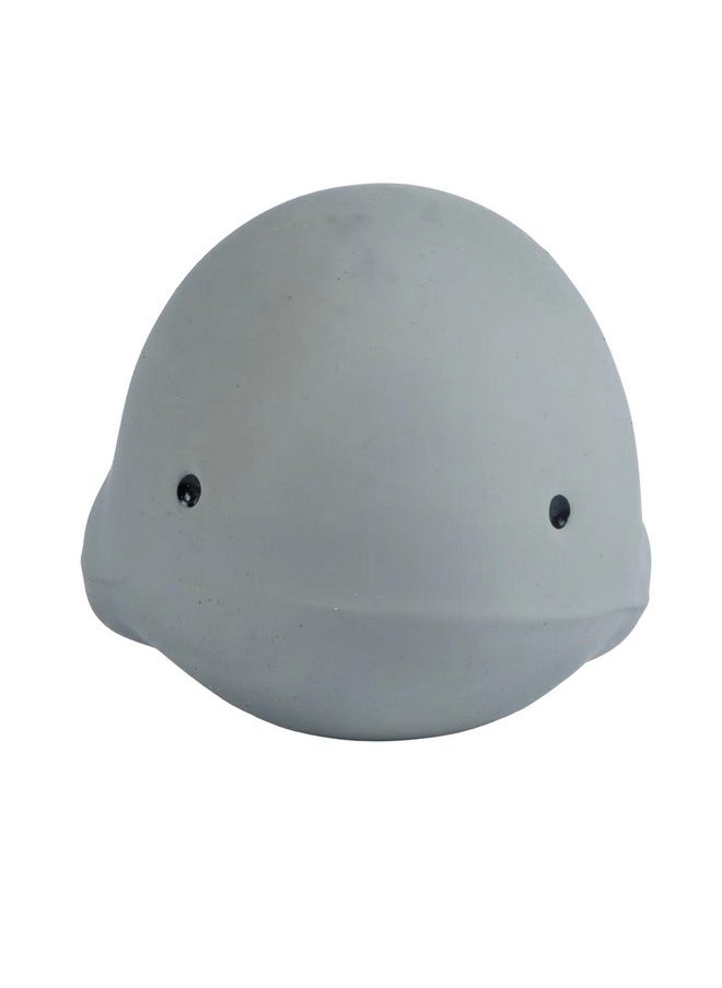 Tikiri - Tikiri Toys Ocean Buddies Whale Natural Rubber Rattle (Gray) - Image 1