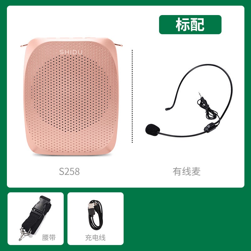 Ten Degrees S258 Small Bee Loudspeaker Teacher Dedicated Wireless Bluetooth Microphone High Power Speaker Loudspeaker - Image 1