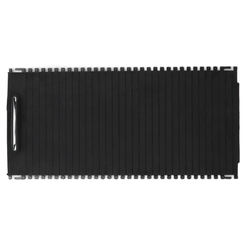 Center Console Roller: Black Premium ABS Rubber Metal Console Panel - Dust Scratch Protection Cup Holder Blind Cover for Mercedes-Benz C Class W204, E Class W212 - Image 5