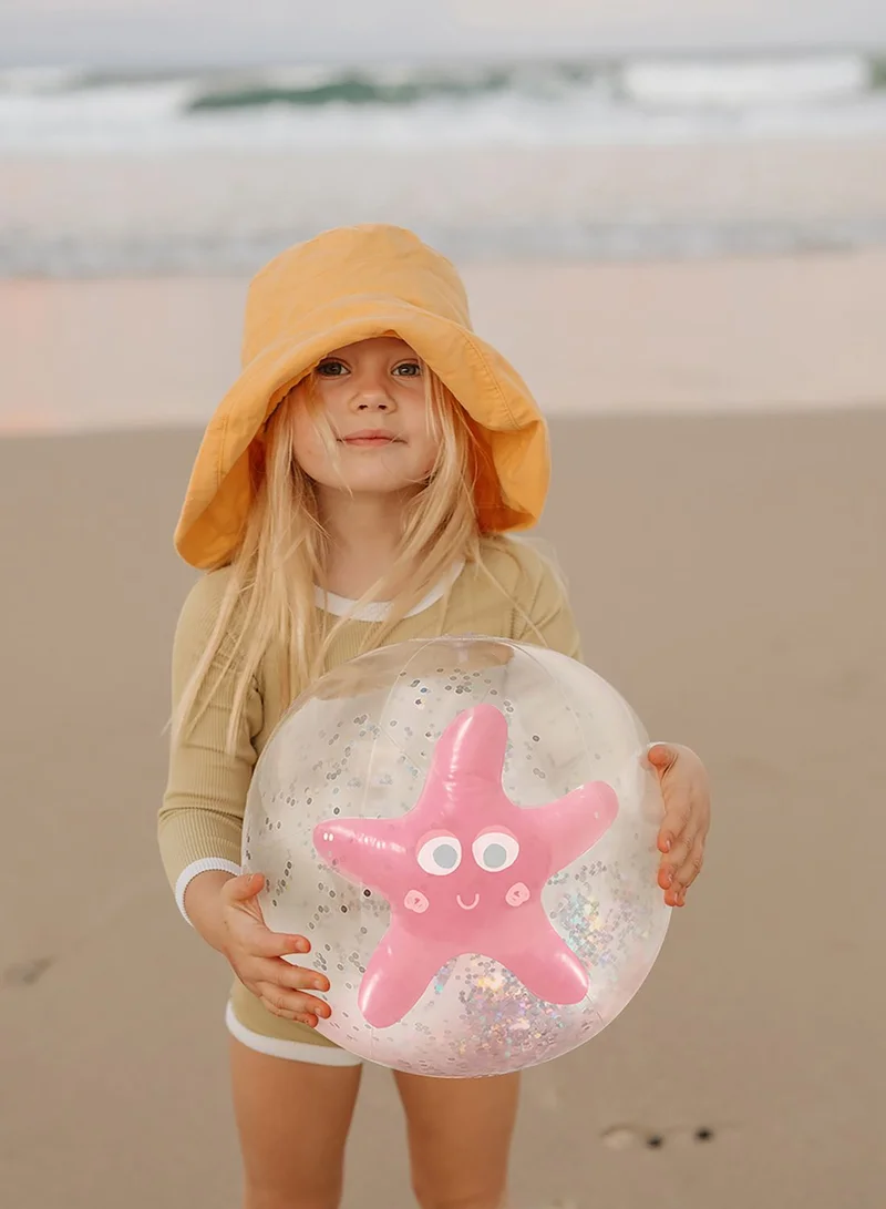 SUNNY LIFE Ocean Treasure Rose 3D Inflatable Beach Ball