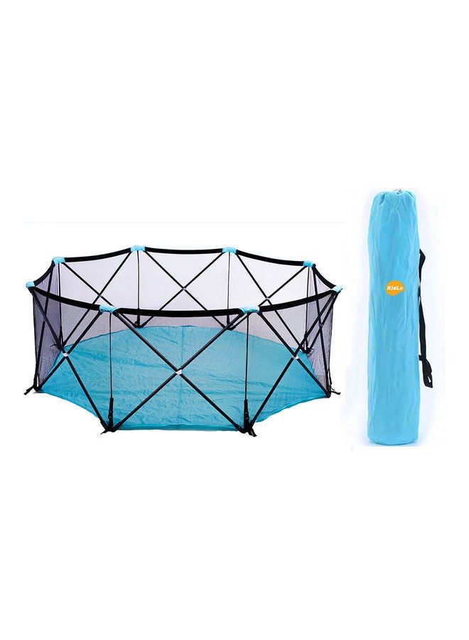 Kidle Deluxe Extra Large Portable Play Yard Indoor And Outdoor Playpen 195x65x75cm - Image 1