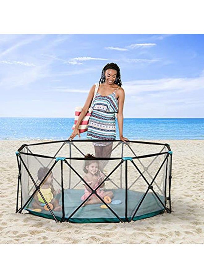 Kidle Deluxe Extra Large Portable Play Yard Indoor And Outdoor Playpen 195x65x75cm - Image 4