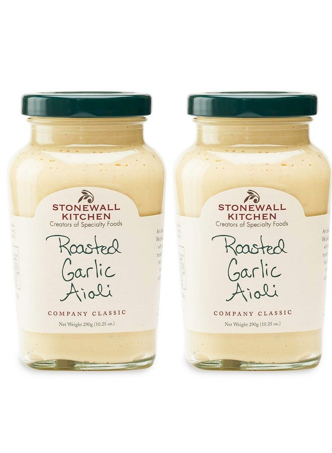 Stonewall Kitchen Stonewall Kitchen Roasted Garlic Aioli, 10.25 Ounce (Pack of 2) - Image 1