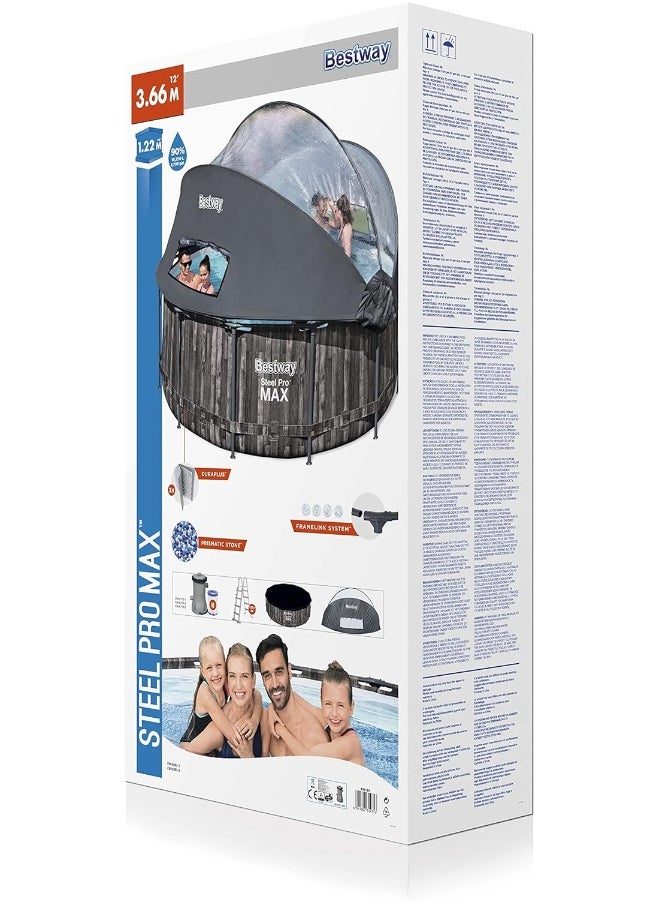 Bestway حمام سباحة فولاذي برو ٣٦٦×١٢٢ سم  - Image 3