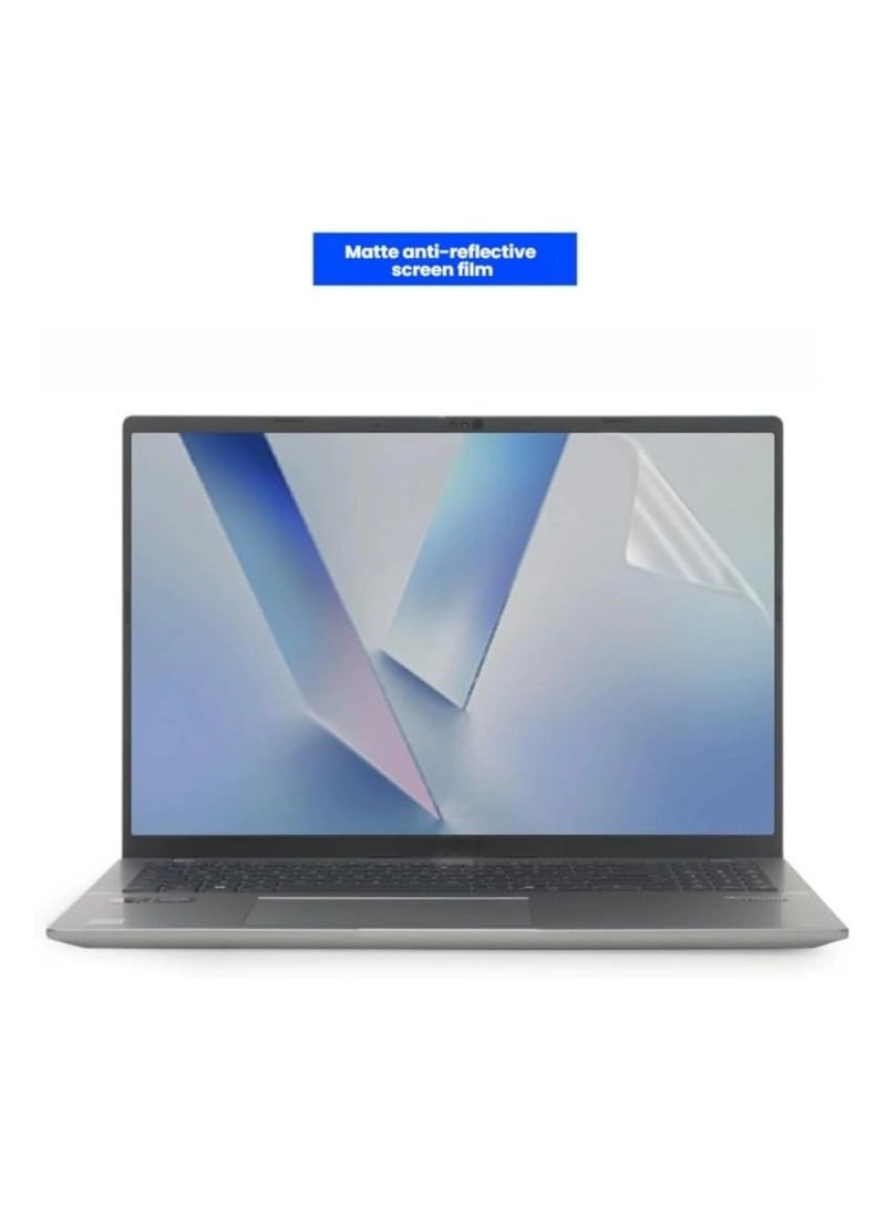 عام عبوتان من أفلام حماية الشاشة المتوافقة مع جهاز Asus Vivobook 16 2025 (M1607H) مقاس 16 بوصة - فيلم ماتي عالي الدقة مقاوم للخدوش والانعكاسات - Image 2