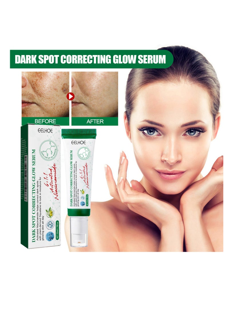 EELHOE - Dark Spot Correcting Glow Serum, For Dark Spots, Brightening, Dark Spot Treatment, Anti-Aging, Acne Scars, Fine Lines, Hyperpigmentation And Dark Circles 50ML - Image 1