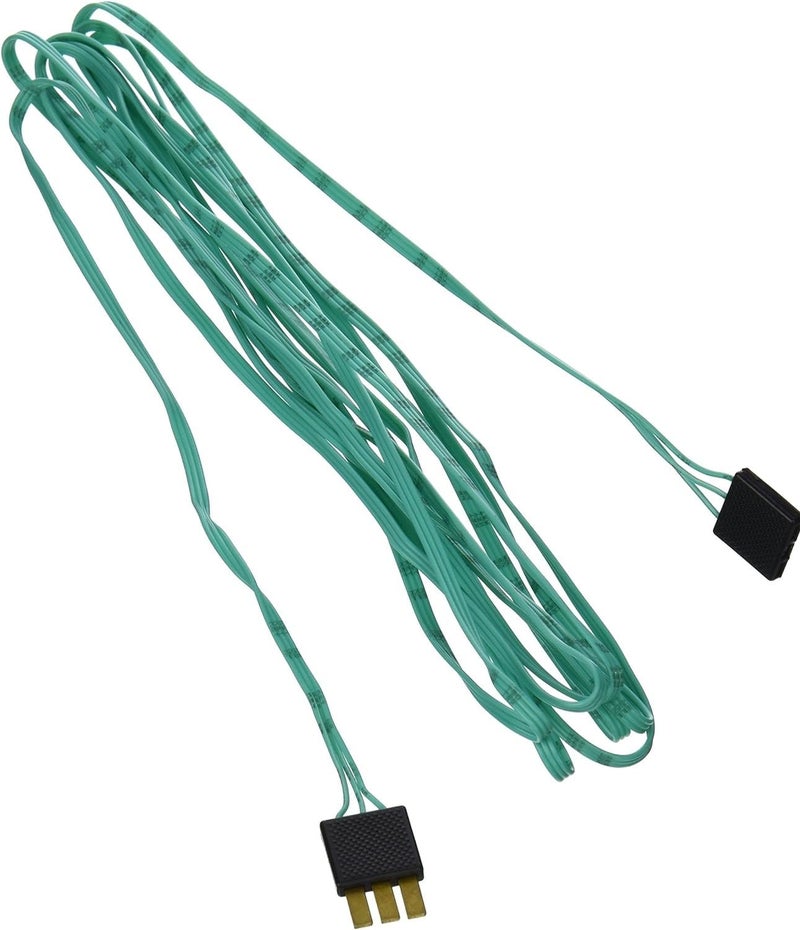 Bachmann Trains 10â€™ REMOTE SWITCH EXTENSION WIRE - GREEN (1/card) - Image 1
