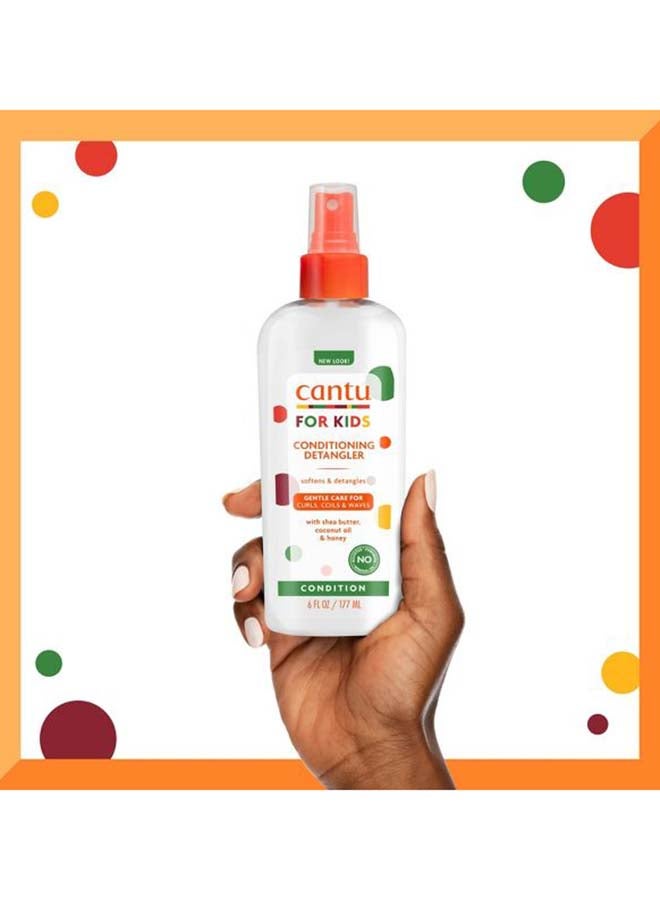 Cantu Care For Kids Conditioning Detangler 177ml - Image 4