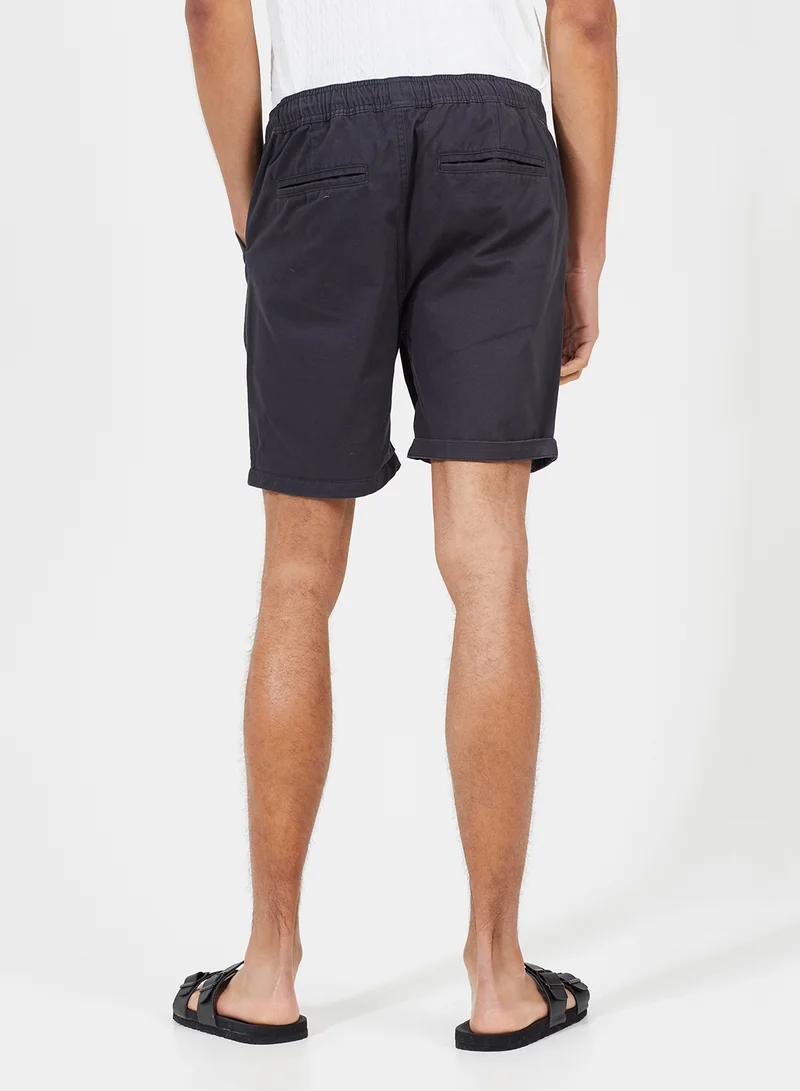 BRAVE SOUL Elasticated Waist Chino Shorts