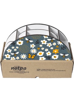 KutuTR Wooden Vip Daisies Model Rainbow Ruler Desktop Pen Holder Organizer Mounted Boxed  - Image 5