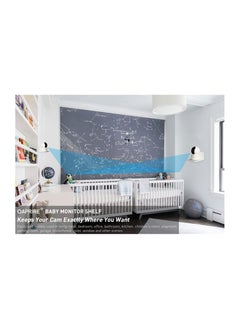 Anmi White Floating Wall Shelves Set of 3  - Image 2