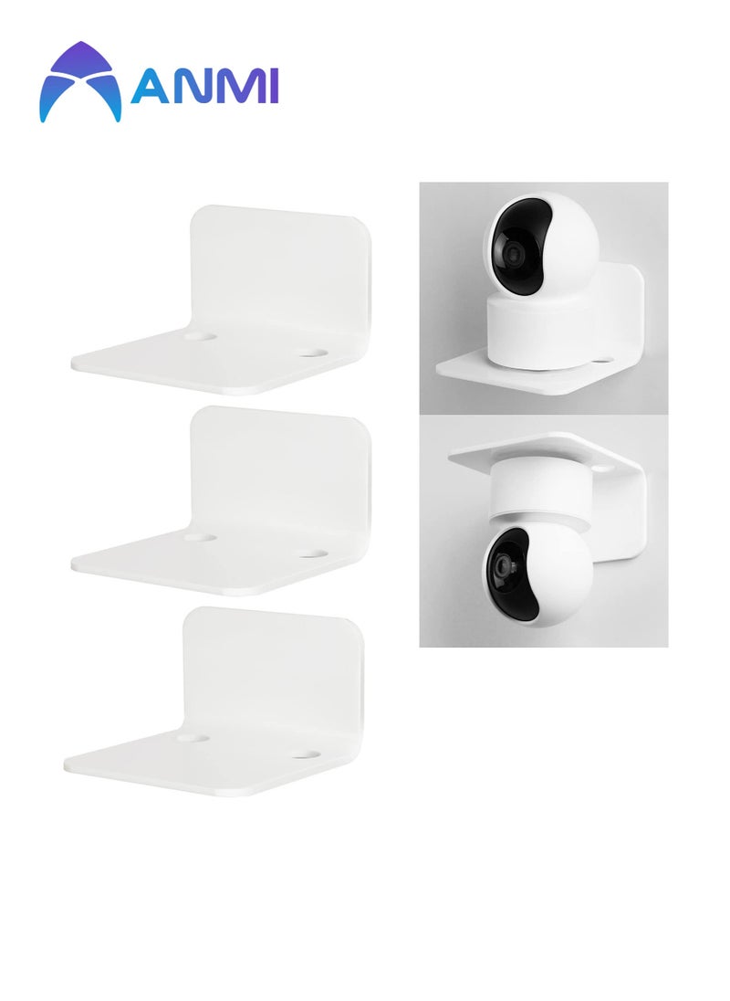 Anmi - White Floating Wall Shelves Set of 3 - Image 1