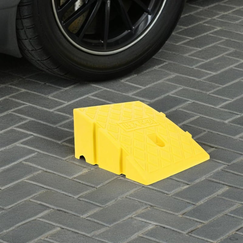 Smooth joint STOBAZA Rise Ramp for Doorways Non-Slip Plastic Curb Ramp for Wheelchairs Scooters Easy to Install Portable Yellow Fixed & portable compatible All temp range compatible build Simple multi-feature universal build Diverse operation compatible Quick available purchase options Various size alternatives Upgraded general grade quality Carefully engineered build Wear resistant Globally trusted affordable quality Modern practical shape Different assemble options Bulk order available stock Wide use selected material Economical varied design options Multi-use qualified quality Gulf climate fit Simple multi-feature practical build Polished safe edge Treated anti-rust metal Batch consistent craftsmanship In-Kingdom stored commodity All season compatible build Easy lifting build - Image 5