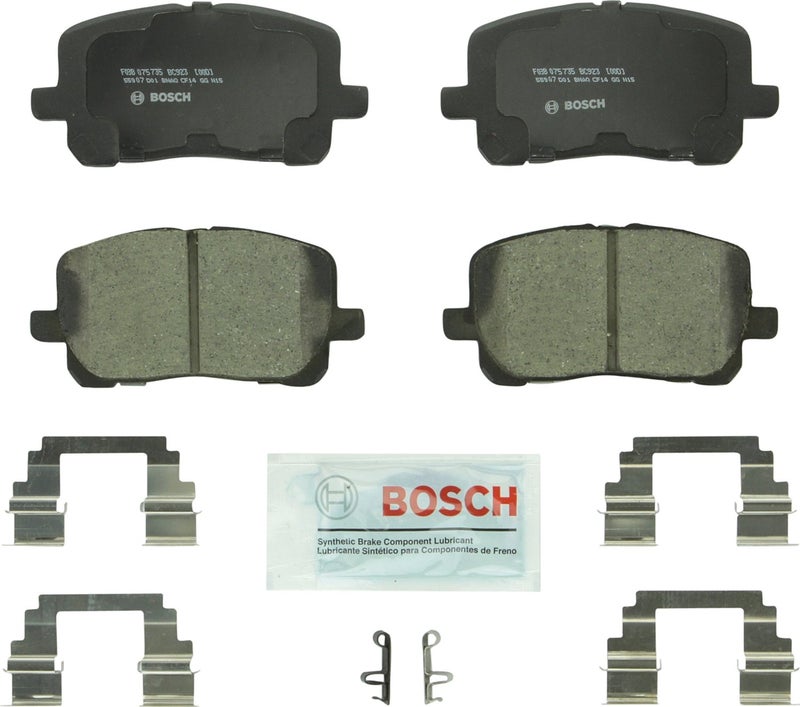BOSCH BC923 QuietCast Premium Ceramic Disc Brake Pad Set - Compatible with Select Pontiac Vibe; Toyota Corolla, Matrix; FRONT - Image 3