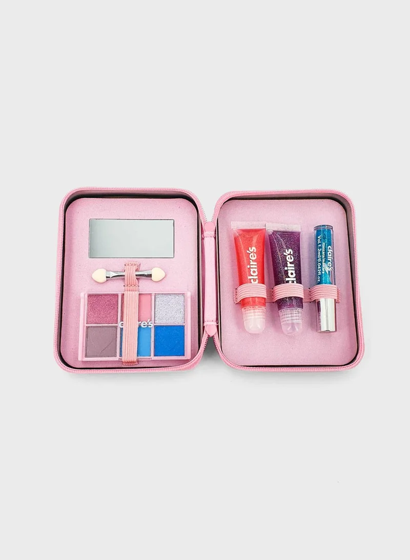 Claires Pink Tins Heart Bling Makeup Pallete