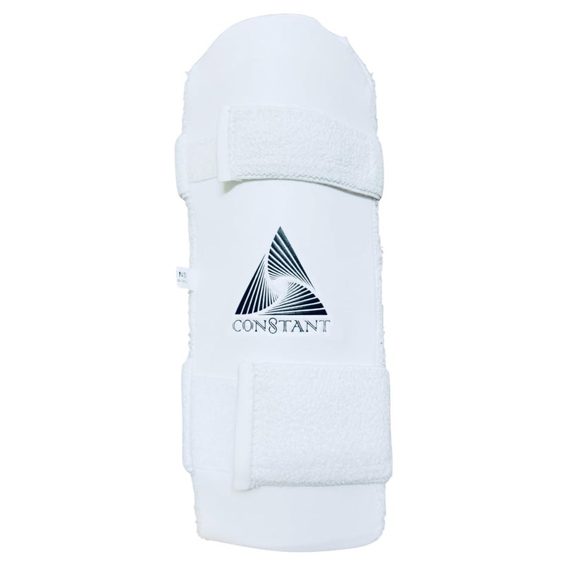 CONSTANT حارس ذراع الكريكيت ONE (مصنوع، جلد PU) (أبيض، مقاس رجال) - Image 1