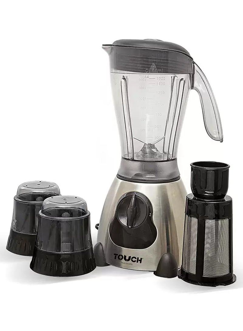 Touch Touch Blender 1000 Watt Stainless Steel 