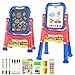 Amagoing Art Easel for Kids Age 3 4 5 Adjustable Standing Toddler Easel Drawing White Board Chalkboard with Painting Accessories Birthday Gifts Learning Educational Toy for Boys Girl 35 Year Old - Image 3