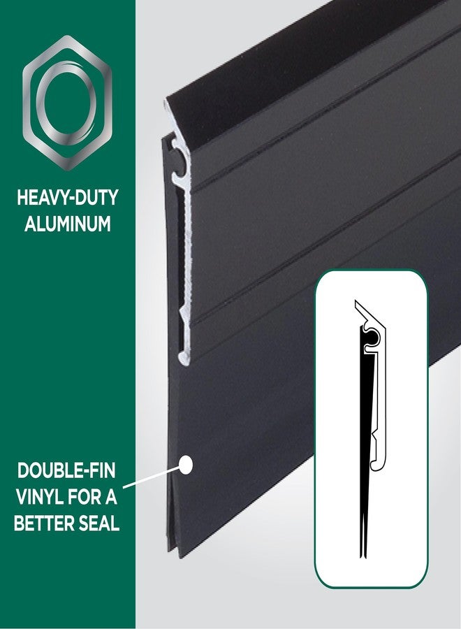 أم-دي بيلدينغ برودكتس منتجات البناء MD 05652 مانع تسرب الأبواب لجميع الفصول، مصنوع من الألومنيوم والفينيل شديد التحمل، مثالي للاستخدام السكني والتجاري، سهل التركيب، يضمن الراحة ويوفر الطاقة (36 بوصة، برونزي) - Image 4
