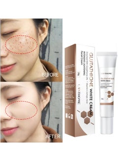 Lanthome Glutathione Whitening Cream: 2% Glutathione Facial Dark Spot Remover & Skin Brightening Moisturizer, Anti-Aging Formula for Smooth, Radiant Skin - 20g  - Image 1