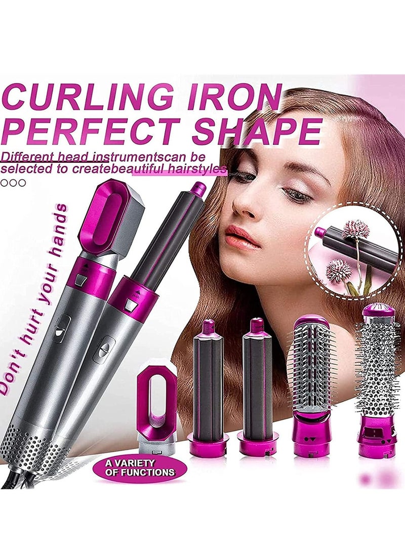 5 in 1 Multifunctional Hot Air Styler Hair Brush - Image 2