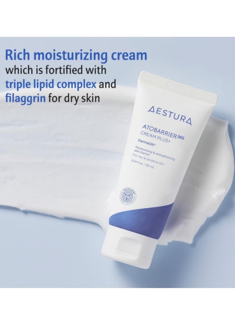Aestura - AESTURA ATOBARRIER365 Cream with Ceramide, Korean Moisturizer for Barrier Repair | 120-hour Lasting Hydration, Capsuled Ceramides for Dry & Sensitive Skin, Non-comedogenic tested, 2.70 fl.oz.(Renewed) - Image 1