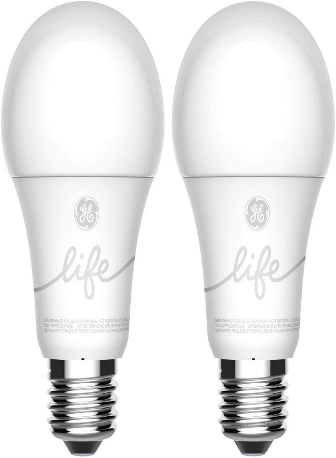Cync GE CYNC Smart Light Bulbs, Bluetooth Enabled, Alexa and Google Home Compatible, Soft White (2Pack), Packaging May Vary - Image 1
