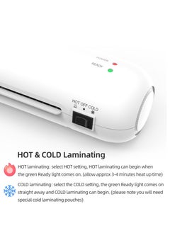 OSMILE Hot And Cold Laminating Machine A4 Laminator Machine for Home Office School Use  - Image 2