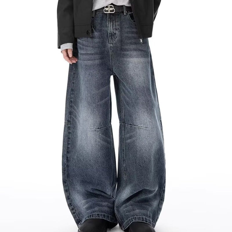 Unisex Casual Daily Denim Jeans - Image 1