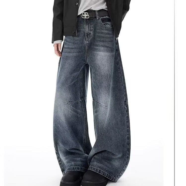 Unisex Casual Daily Denim Jeans - Image 3