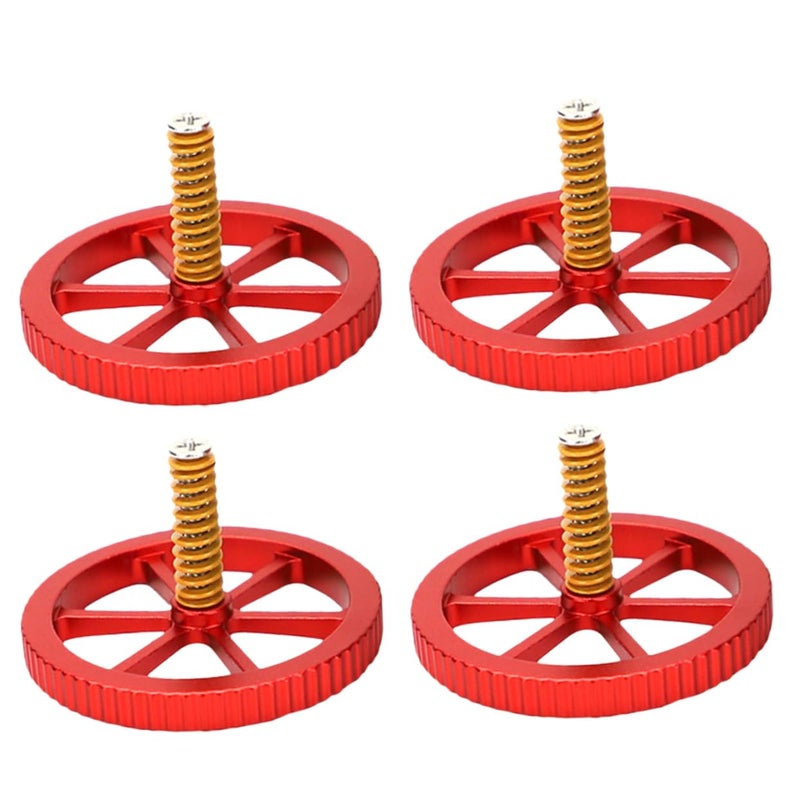 4 Pcs Hand Twist Leveling Nut Screw Kit For 3D Printer Hot Bed Leveling - Image 1