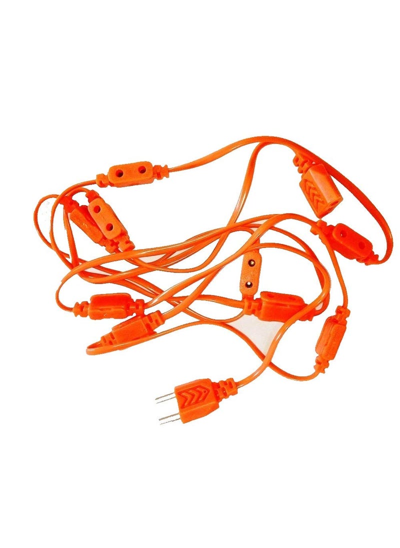 C.K CK Jointer Wire for LEDRice Lights Ladi Female Sockets Celebrations Connector for Festival Light Diwali Decoration Color Multi 131 1  - Image 5