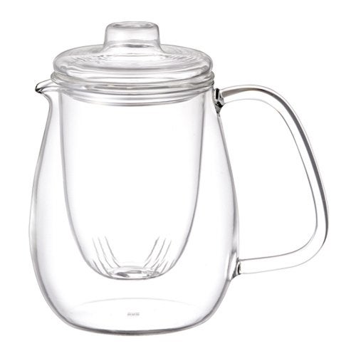 KINTO 8364 UNITEA Teapot, 24.0 fl oz (680 ml), Dishwasher Safe, Heat-resistant Glass - Image 1