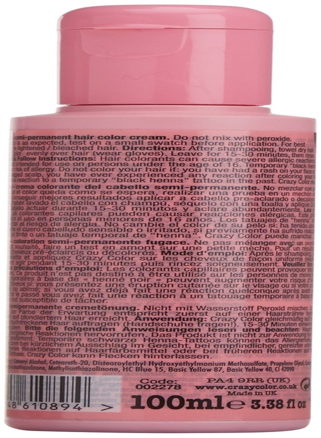 Crazy Color Semi Permanent Hair Colour, Blue Jade 67, 100 ml - Image 2