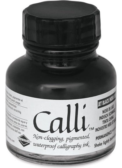 Calli Permanent Calligraphy Ink Black - pzsku/Z05AC20F5FB1DB2BA7571Z/45/_/1725722886/5d74c140-a411-4ff3-b37c-b14941ba6758