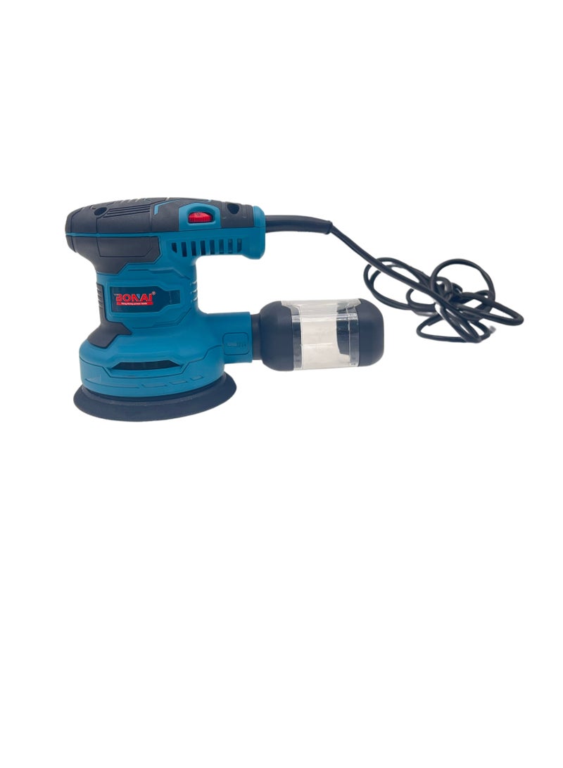 BONAI Orbital Sander with 1000W motor, 6-speed gearbox, 7000-13000 rpm,125mm pad size, 2mm orbital movement,Self-vacuum dust collection Sanding and polishing tool-BN-GW2-125 - Image 1