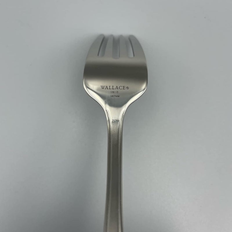 WALLACE Continental Bead 18/10 Stainless Steel Salad Fork - Image 3